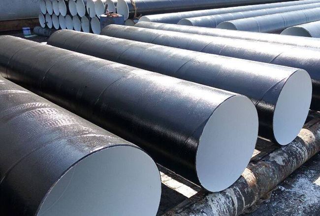 三油两布防腐螺旋钢管 三油两布防腐螺旋钢管