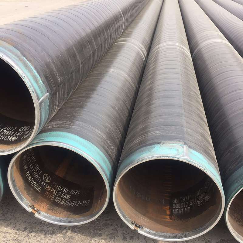 输水用3pe防腐螺旋钢管 输水用3pe防腐螺旋钢管