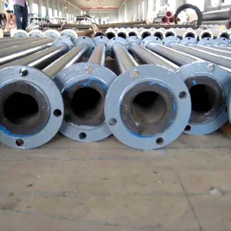 矿厂衬胶钢管 矿厂衬胶钢管